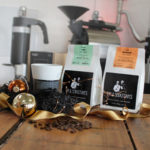 Tim und Sebastians Weihnachtsgeschenk Kaffeebohnen Tim und Maddie